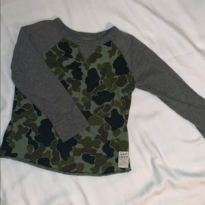 BabyGap 4T long sleeve camouflage